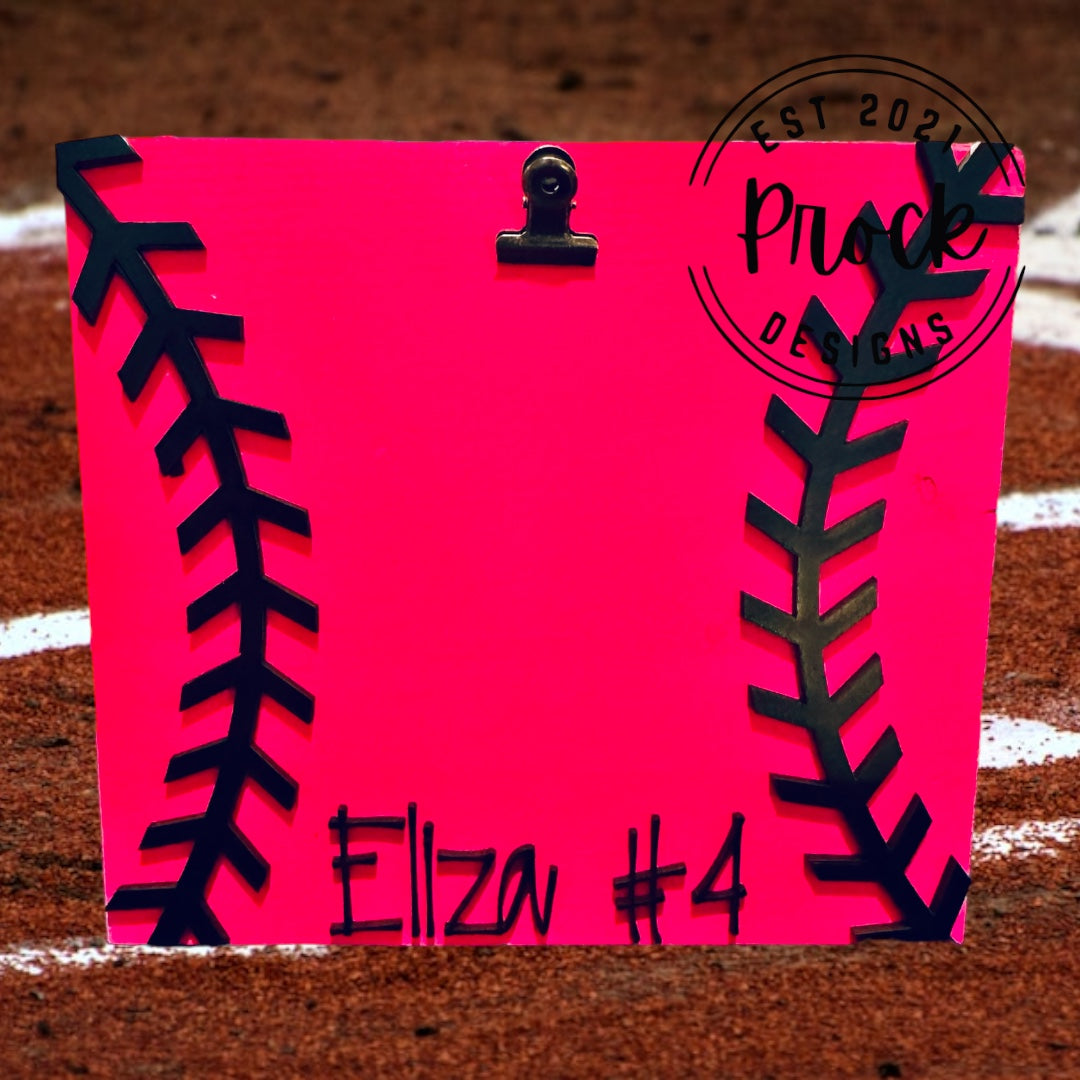 Diamond Divas Softball Photo Frame