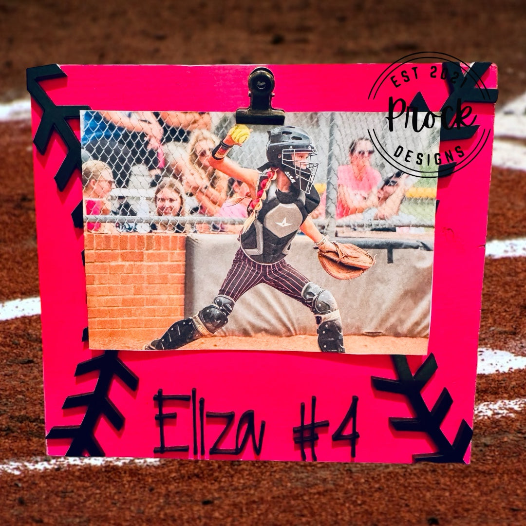 Diamond Divas Softball Photo Frame