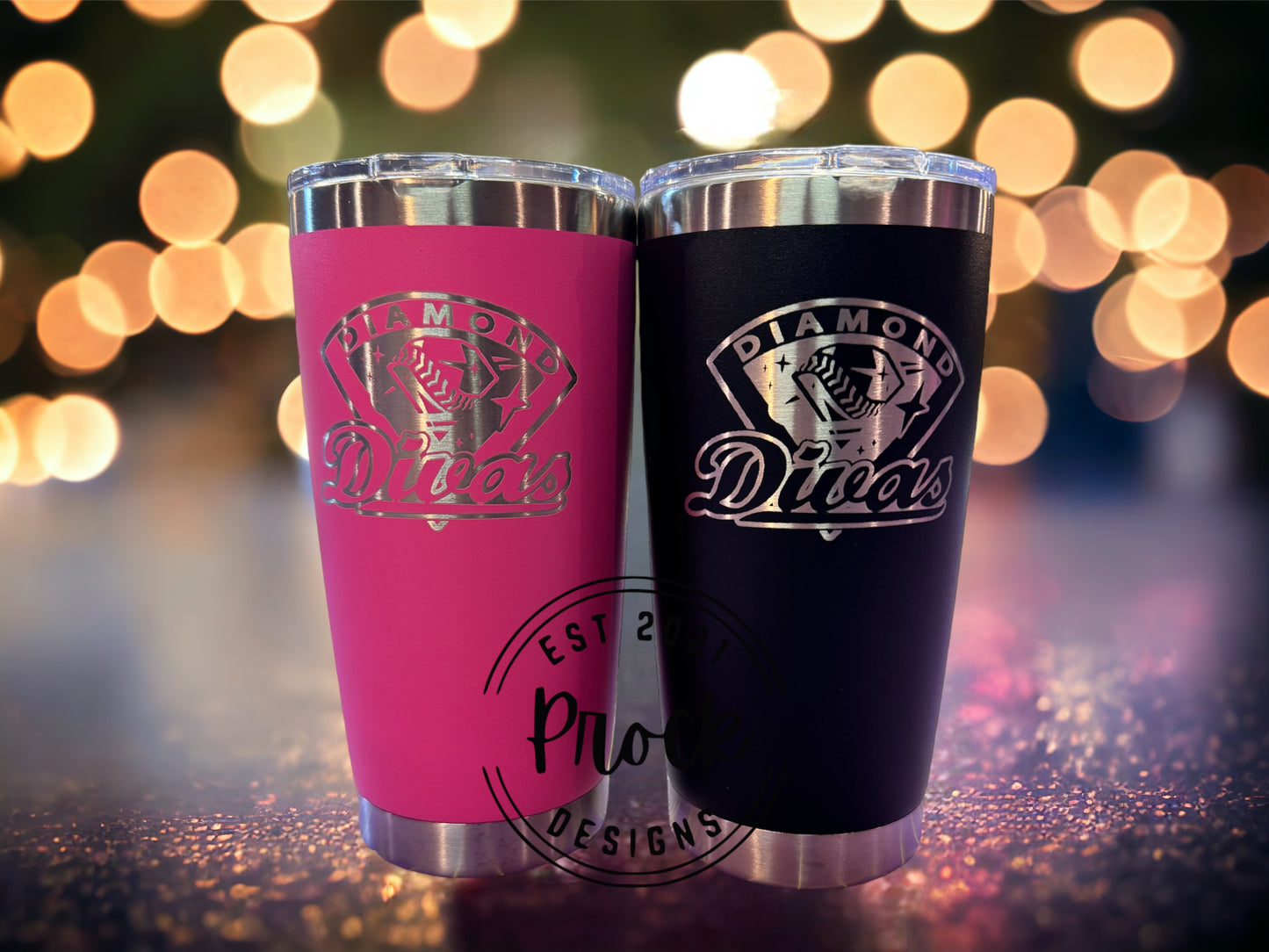 20 oz Diamond Divas Tumblers