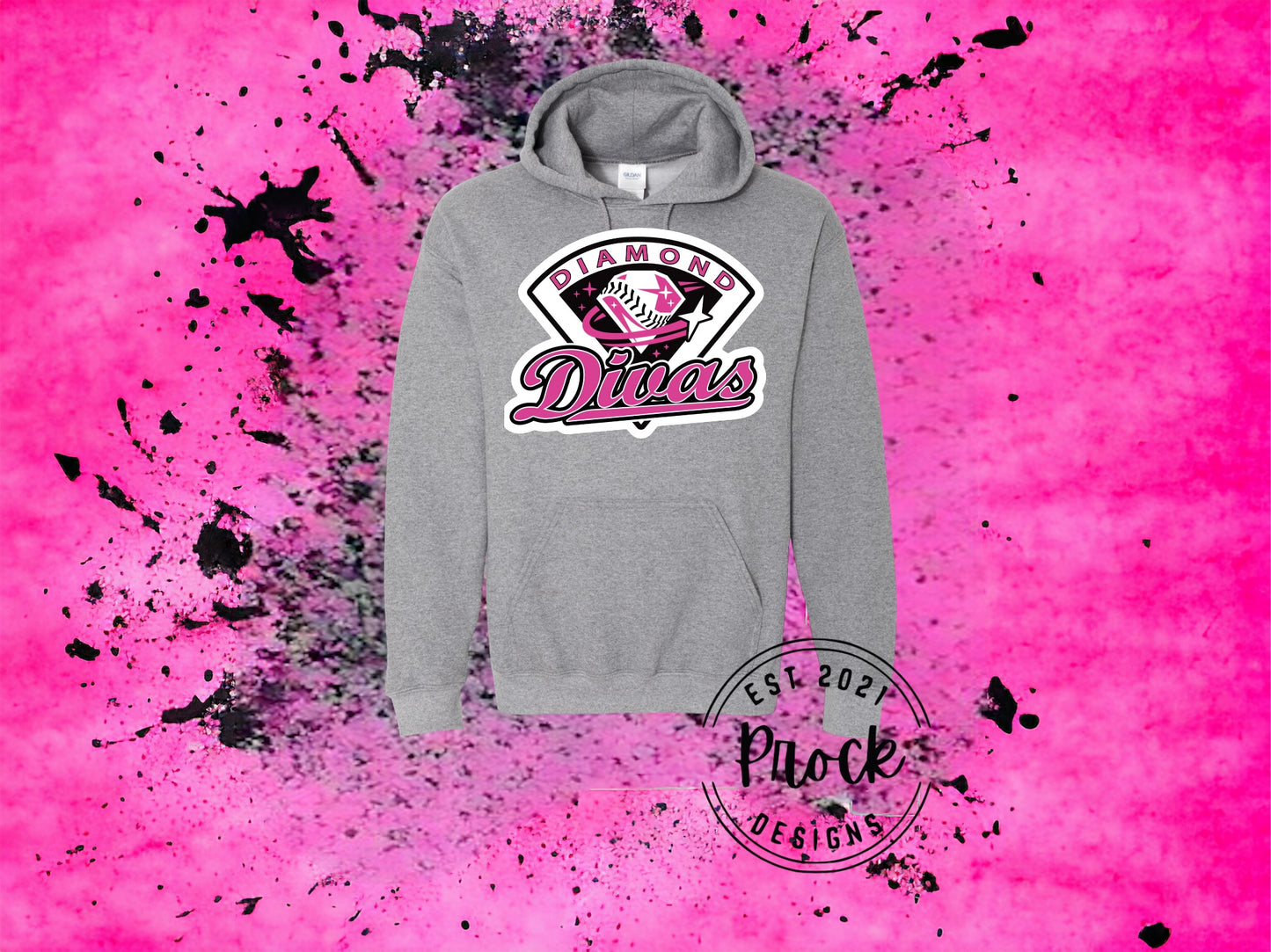 Diamond Divas Adult Hoodie