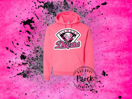 Diamond Divas Adult Hoodie