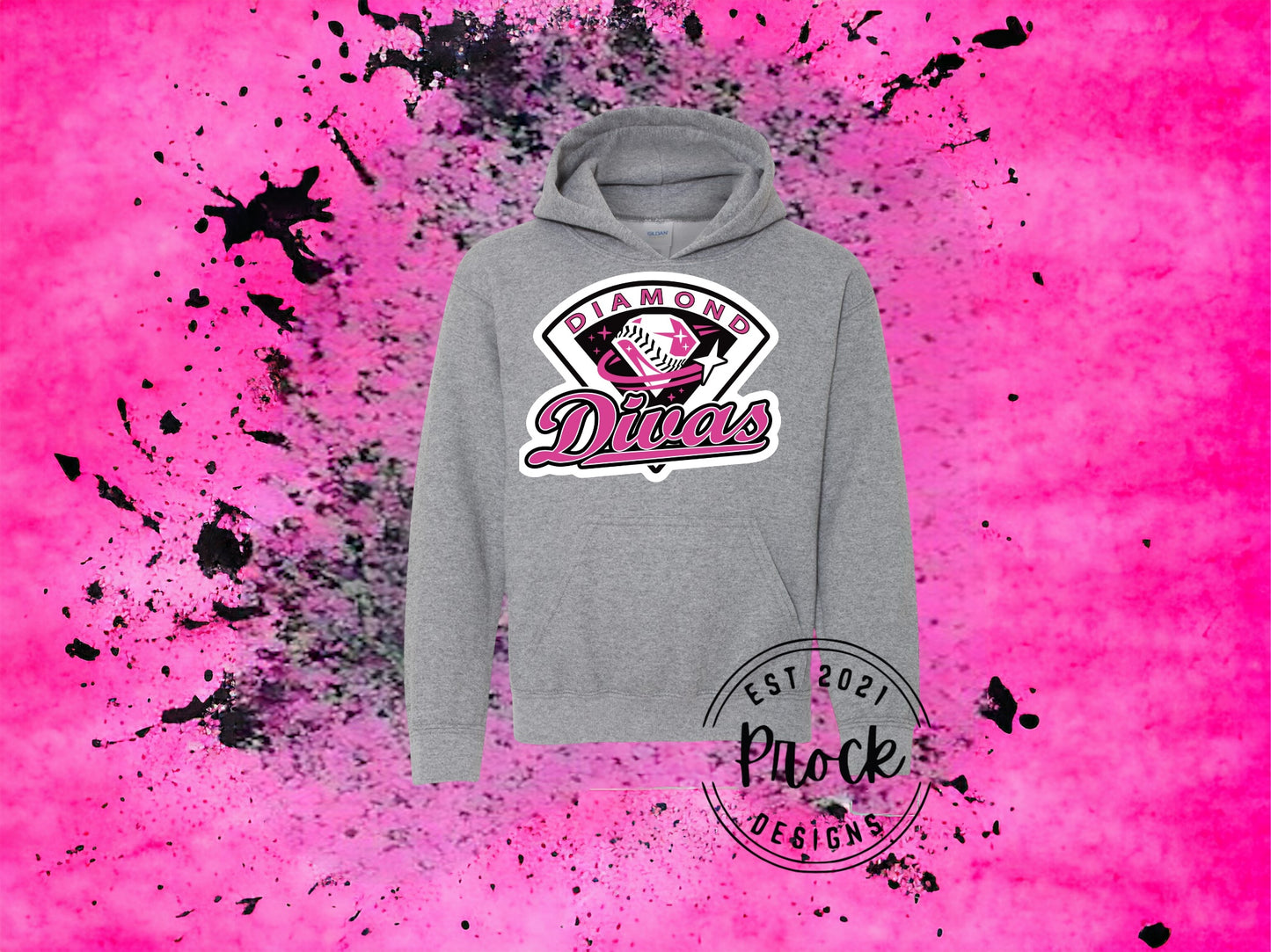 Diamond Divas Youth Hoodie